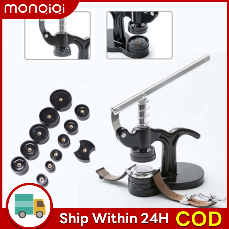 14Pcs Watch Press Set,18Mm To 50Mm Watch Case Closer,Watch Repair Kit ...
