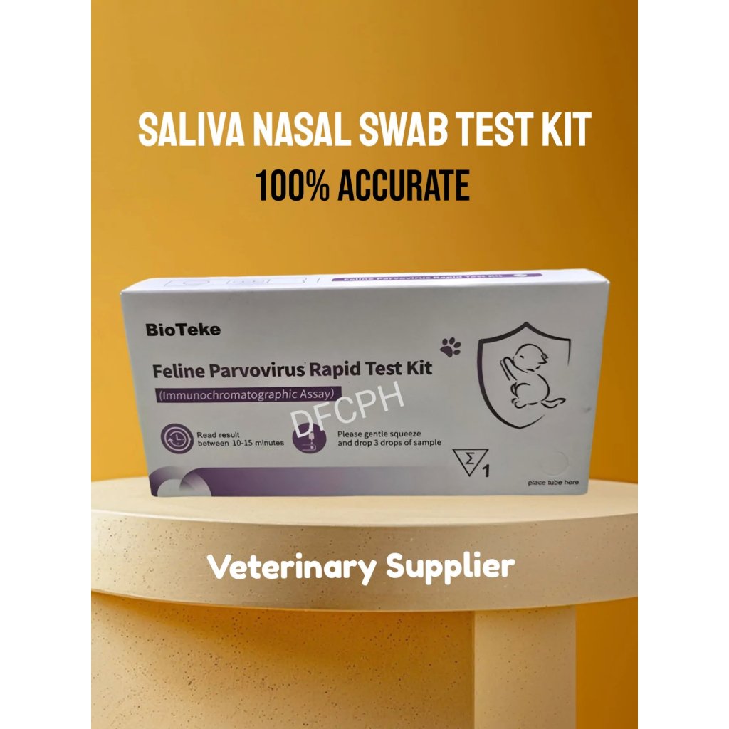 Bioteke Feline Parvo/Panleukopenia Virus Cat Test Kit Individually ...