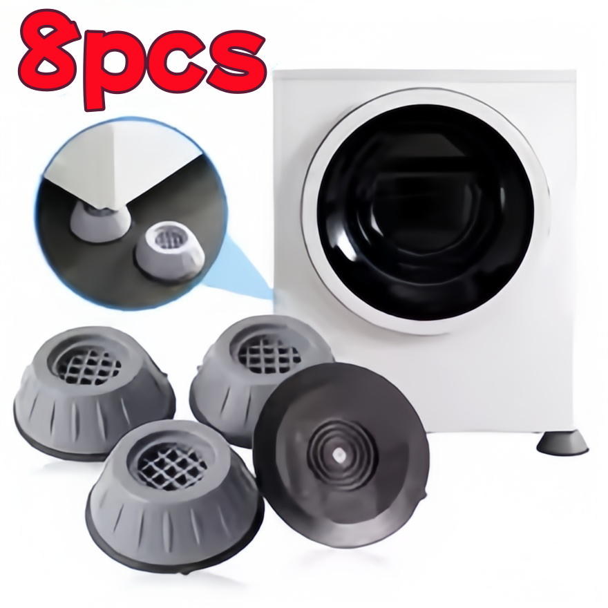8Pcs Washing Machine Foot Pads Anti-Vibration Washing Machine Stand ...