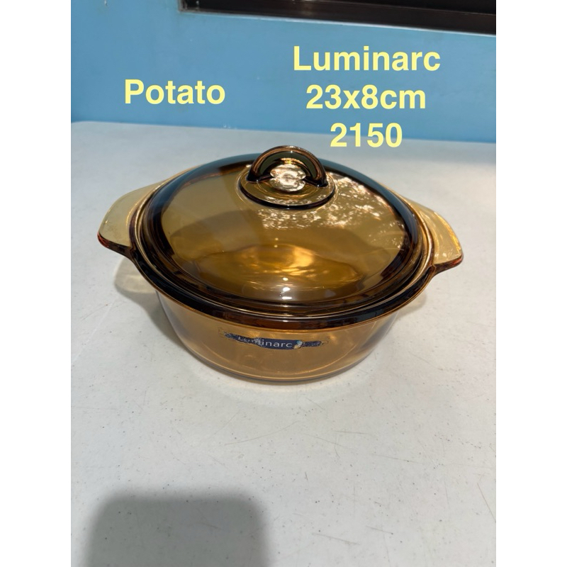 luminarc cookware 23x8cm (potato) | Shopee Philippines