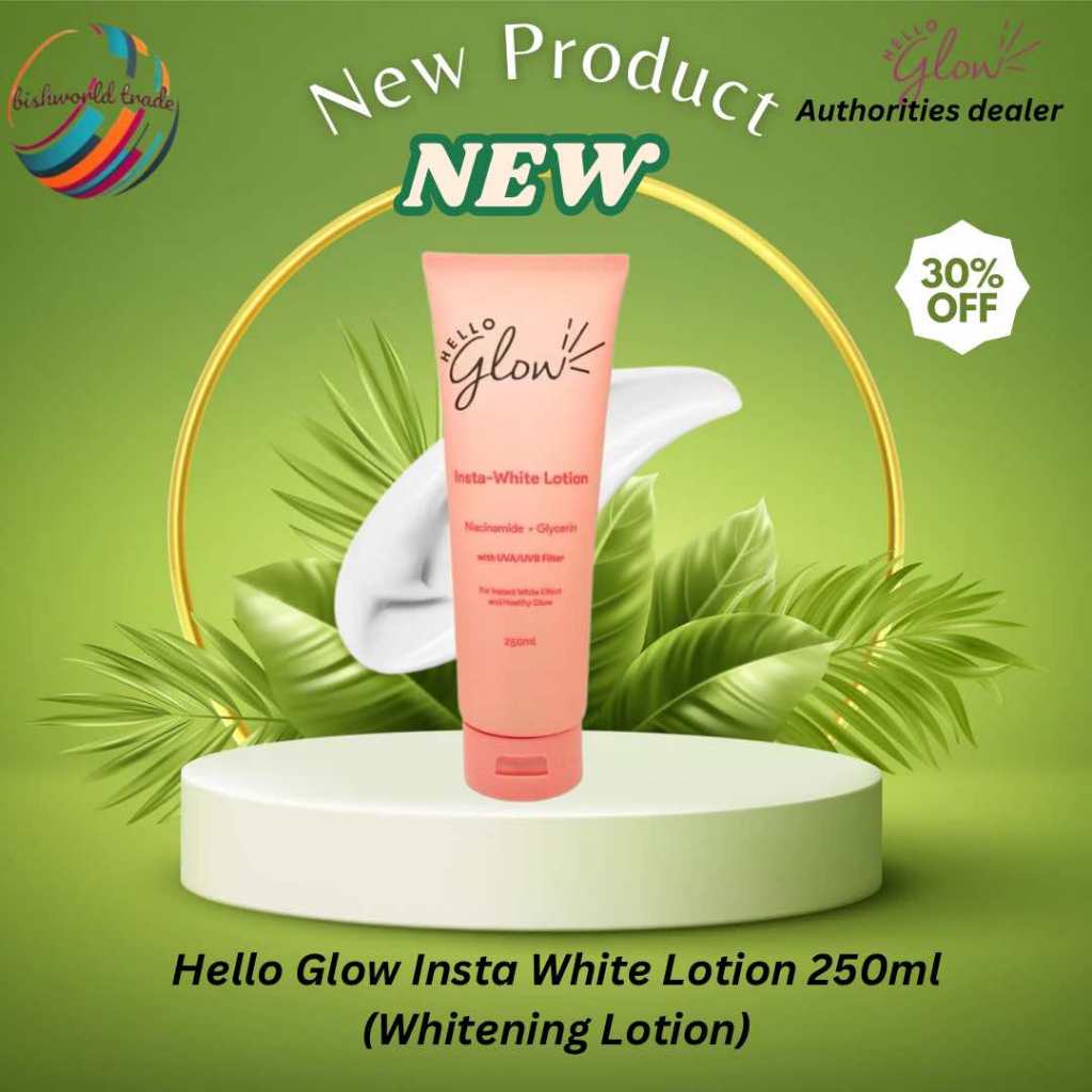 Hello Glow Insta White Lotion 250ml | Shopee Philippines
