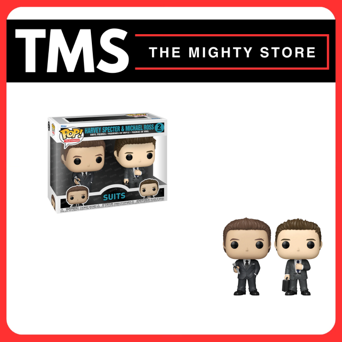 Television Suits Harvey Specter & Michael Ross (2 pack) Funko Pop Vinyl ...