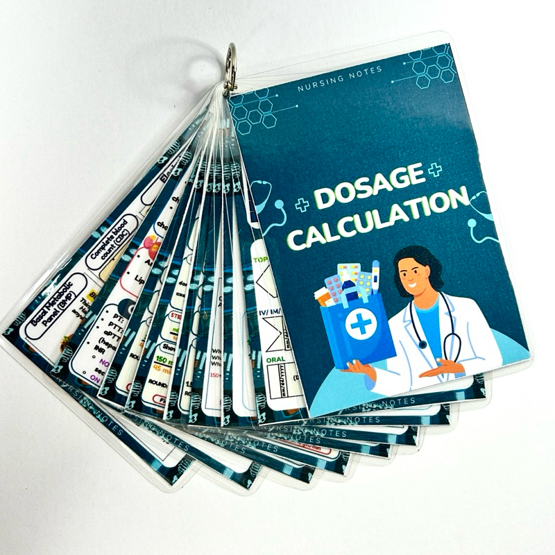 DOSAGE CALCULATION by NURSING NOTES | Shopee Philippines