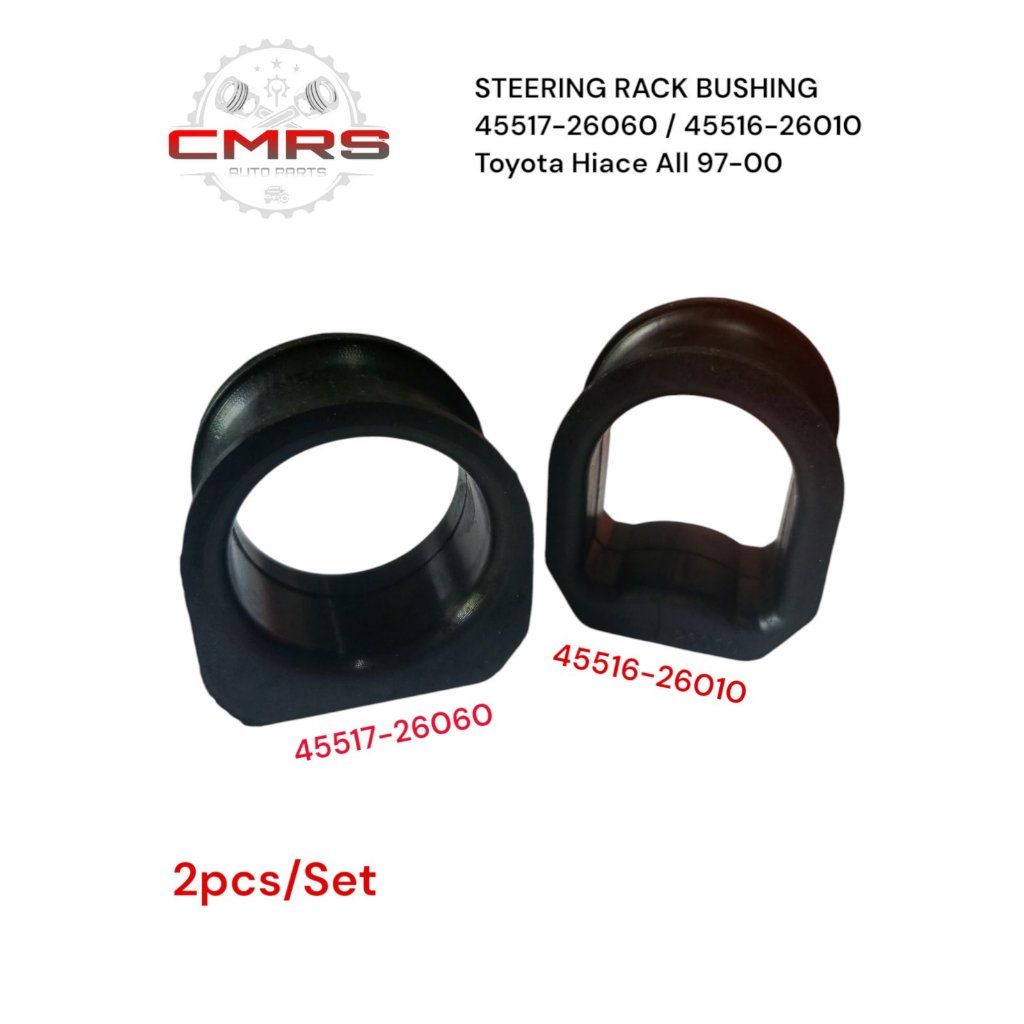 STEERING RACK BUSHING TOYOTA HIACE ALL '98-00 LH/RH 2PCS/SET ( 45516 ...