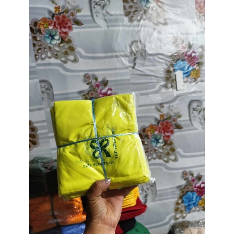 BSP GSP NECKERCHIEF FOR SCOUTING PER DOZEN | Shopee Philippines