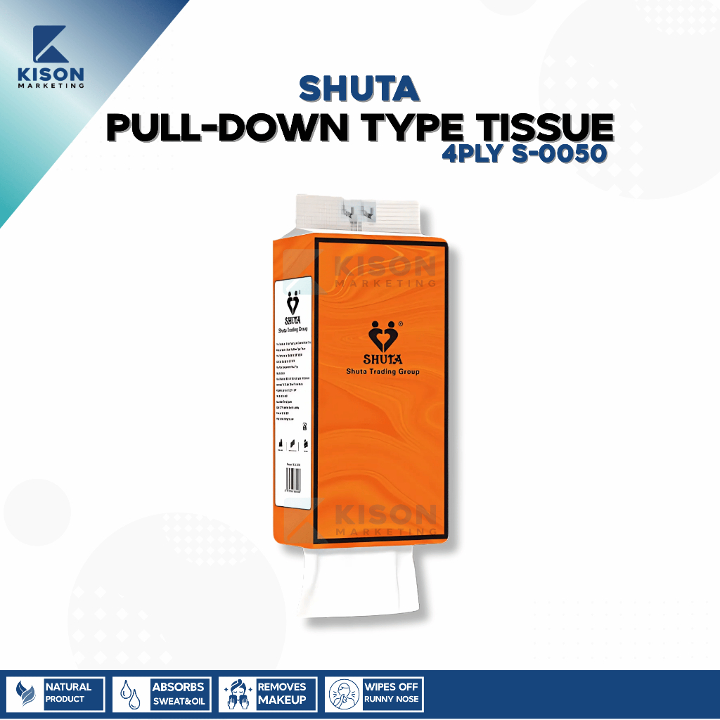 Shuta Pull down Tissue S-0050 1400 sheets | Shopee Philippines