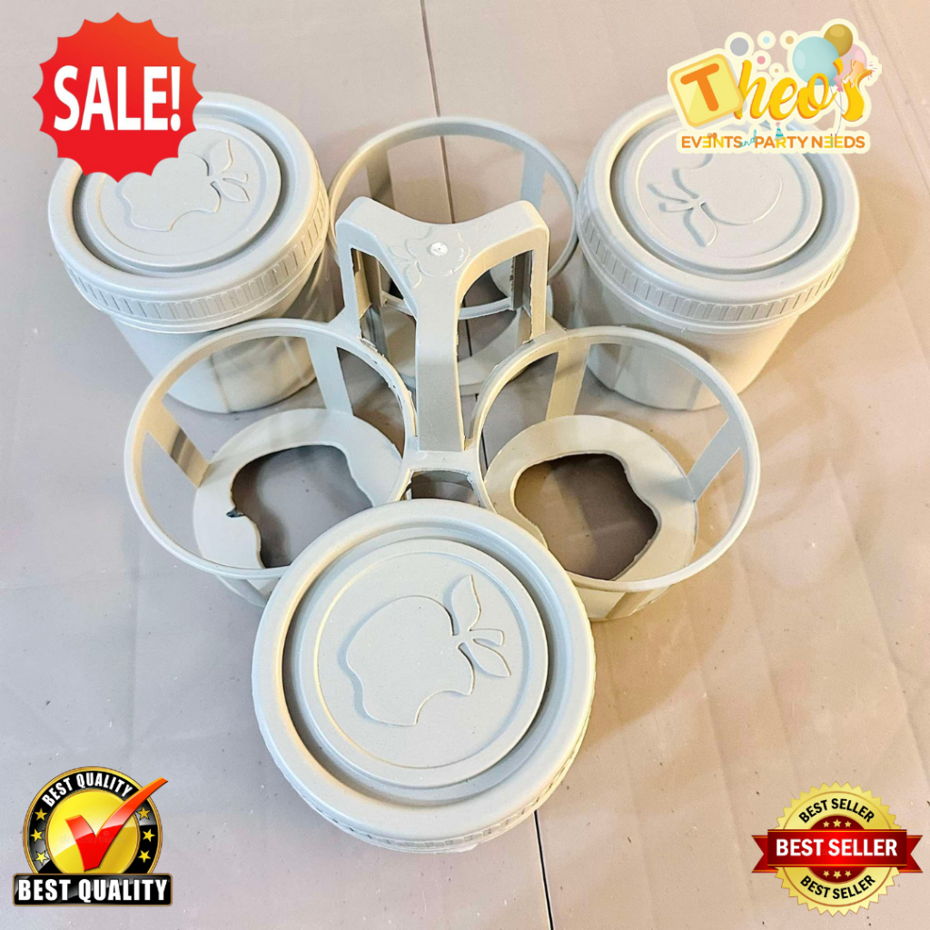 3pcs Plastic coffee Condiments container with Spoon Spice coffee sugar ...