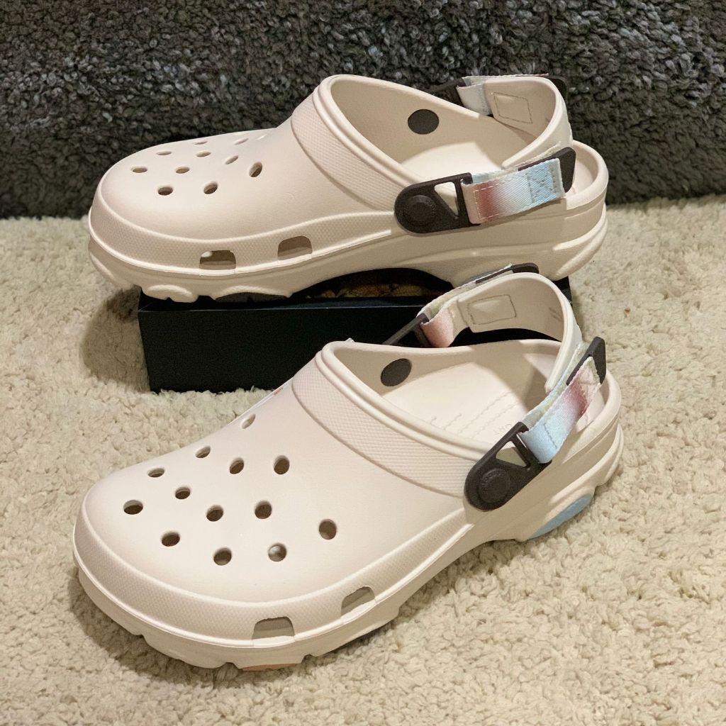 CROCS All Terrain Color Dip Clog in Stucco/Multi M5/W7 | Shopee Philippines