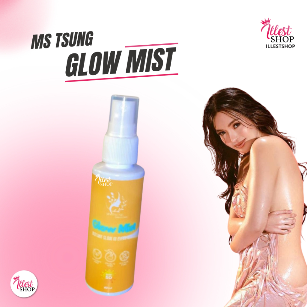 Ms Tsung Essentials GLOW MIST SPF 50 (Sunblock Spray Face and Body
