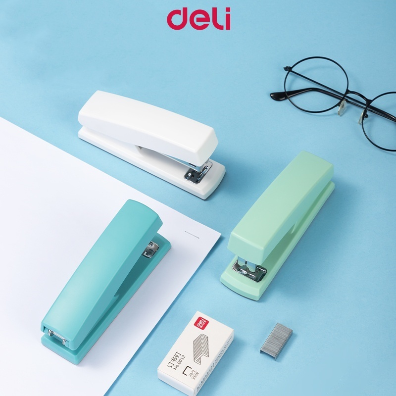 Deli Stapler Set Conventional Heavy Duty 26/6 Size Staples Jam-free ...