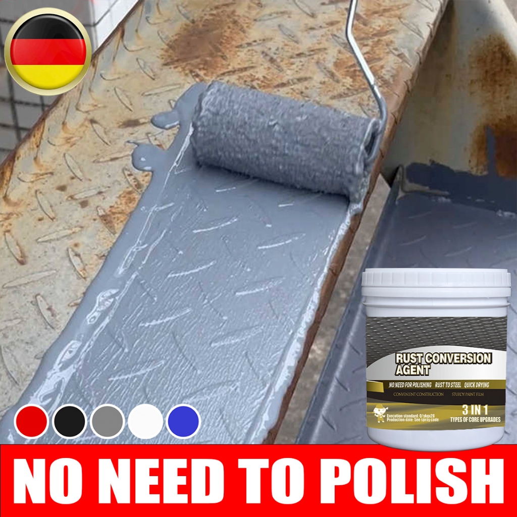 3 in 1 Anti Rust Paint for Metal water-based Steel Stair Railings ...