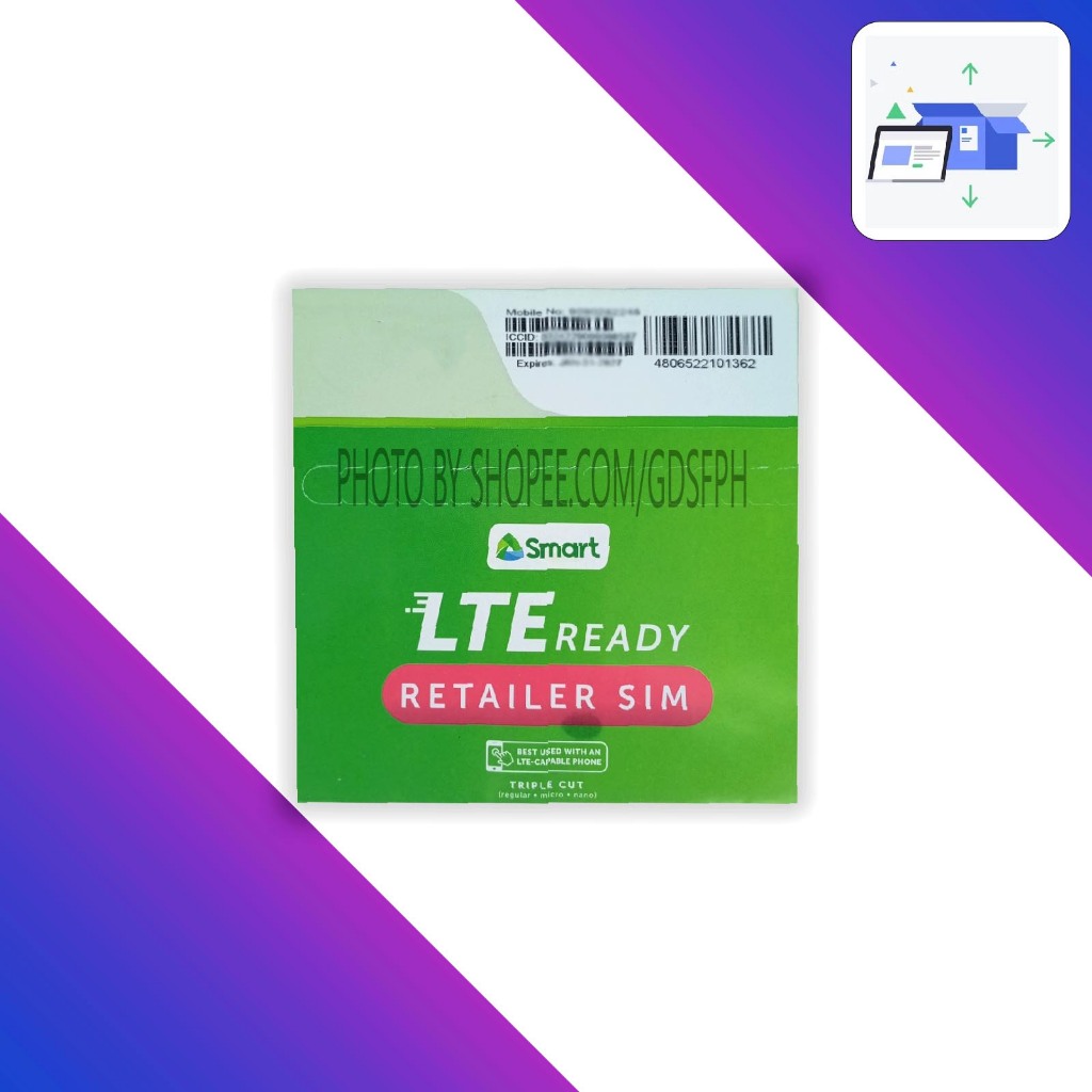 Smart LTE Retailer Sim Triple Cut with Booklet Sticker or/and Banner ...