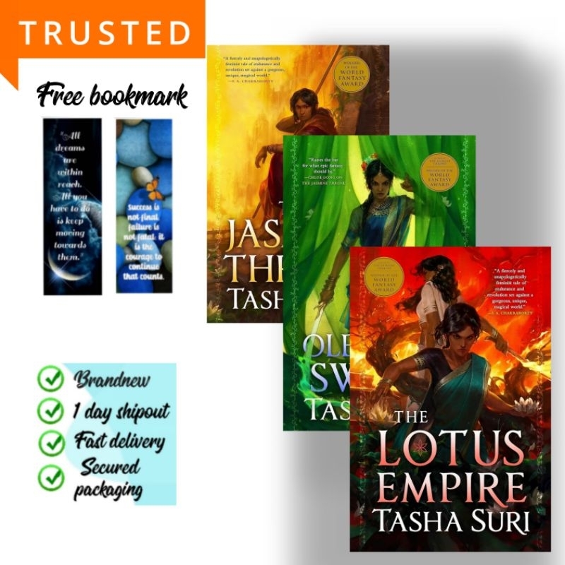 Tasha Suri (Author)The Burning Kingdoms (3 book series) | Shopee ...