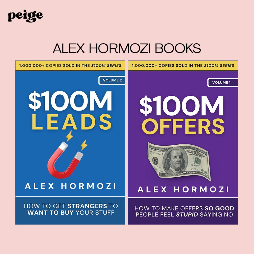 Alex Hormozi Books - $100M Leads $100M Offers | Shopee Philippines