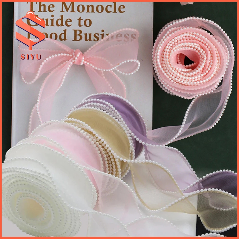 5 Yards Pearl Fishtail Yarn Ribbon Satin Ribbon Fishtail Yarn Ribbon ...