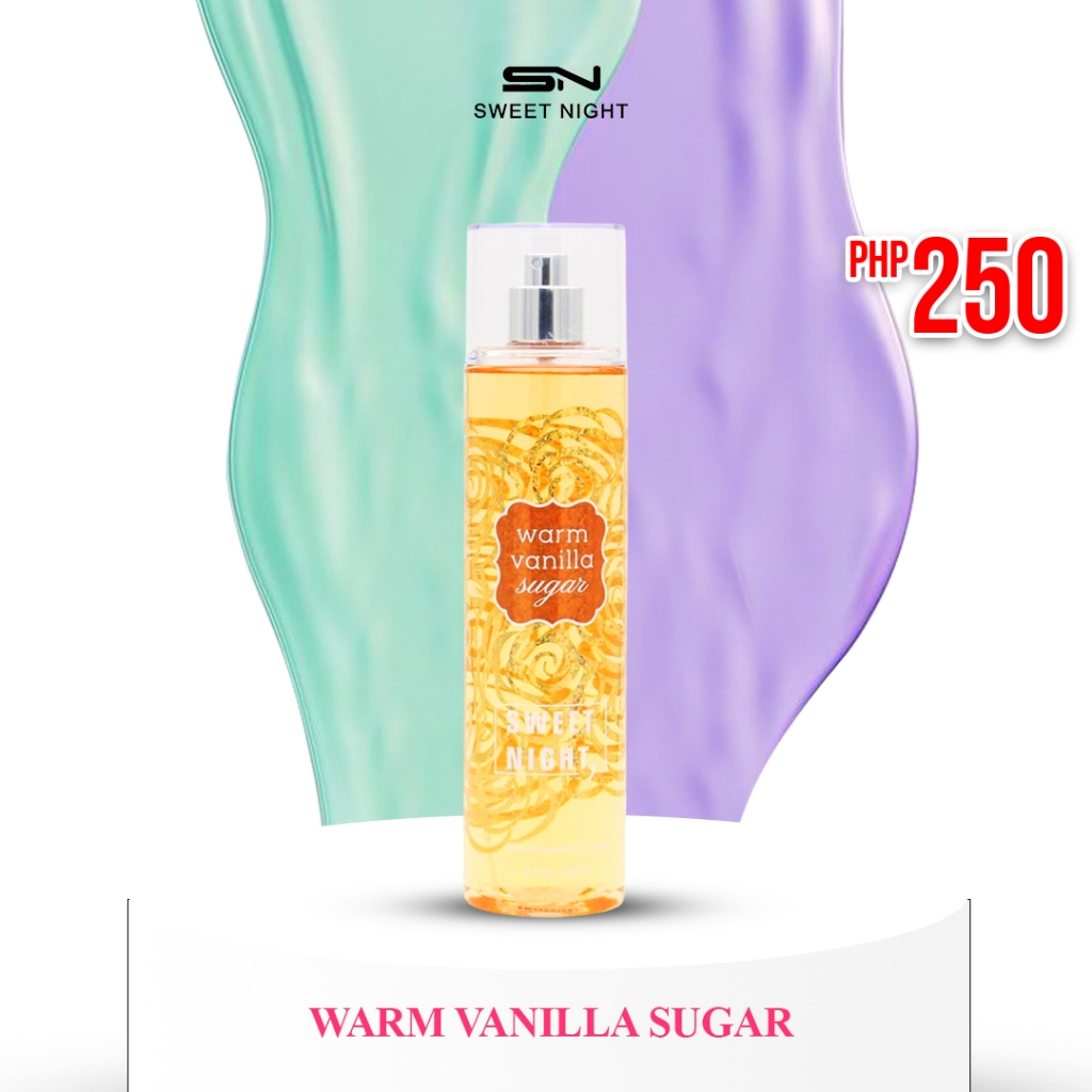 Fine Fragrance Mist Warm Vanilla Sugar Victoria Secret Sweet Night