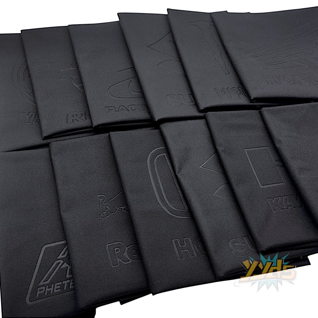 SEAT COVER ASSORTED DESIGN SANDPAPER/LIHA TEXTURE APR/BREMBO/HONDA/RUSI ...