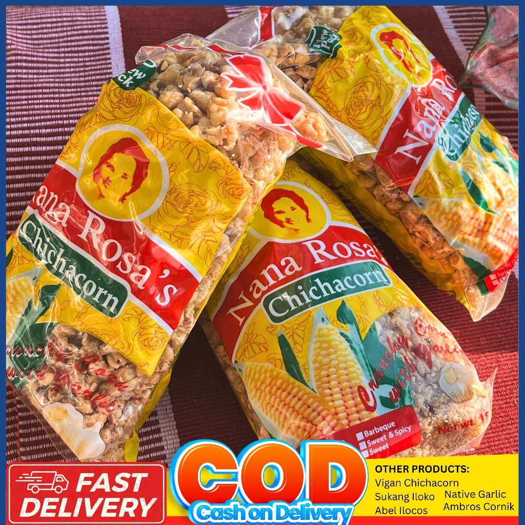 Nana Rosa Ilocos conick Chichacorn Cornik Vigan Chichacorn Pasalubong ...