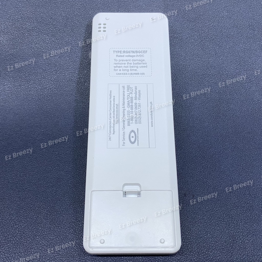 Remote Control 17317000A54711 for Split Type Fixed Speed & Inverter Air ...
