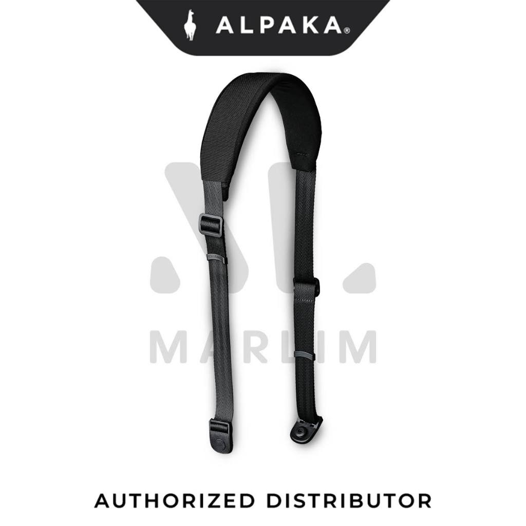 Buy ALPAKA Padded Removable Strap In Singapore & Malaysia - Axoflux 210D (Black) - The Wallet Shop