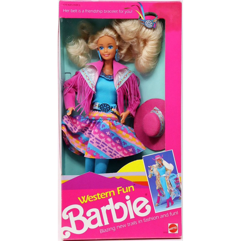 Barbie Western Fun 1989 (Rare and Very hard to get) | Shopee Philippines