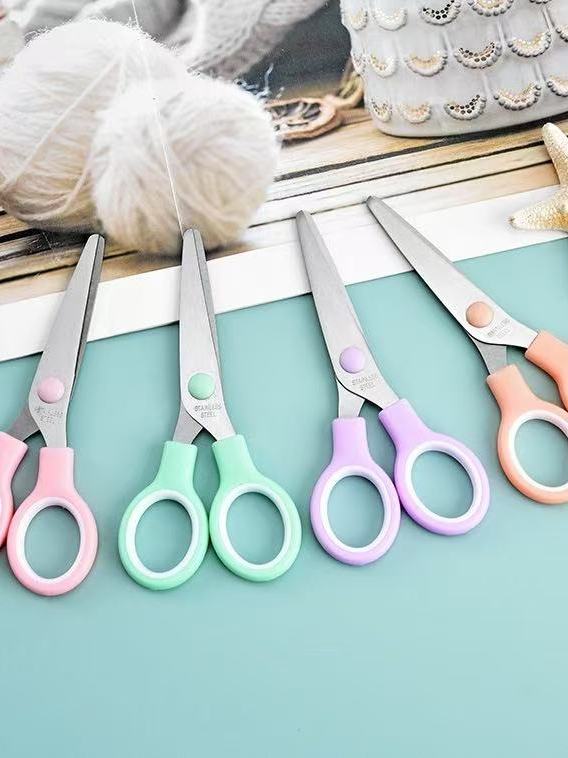 Astro Assorted Color Student Scissors DIY Paper Cutter | Shopee Philippines