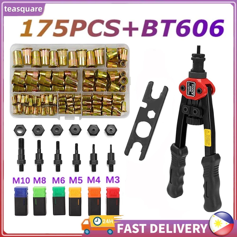 Riveter Nut GunBT606 Blind Heavy Hand Inser Rivet Nut Tool Manual ...