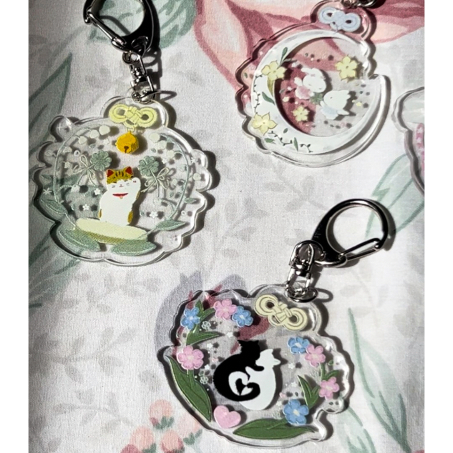 Goodluck Charms Acrylic Keychain | Shopee Philippines