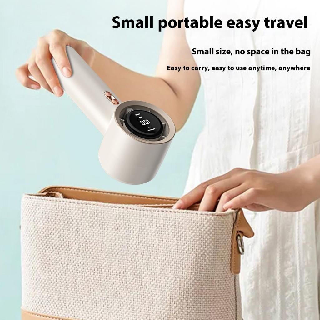 Mini turbo fan Rechargeable Portable fan handheld 100 Level Speed wind ...