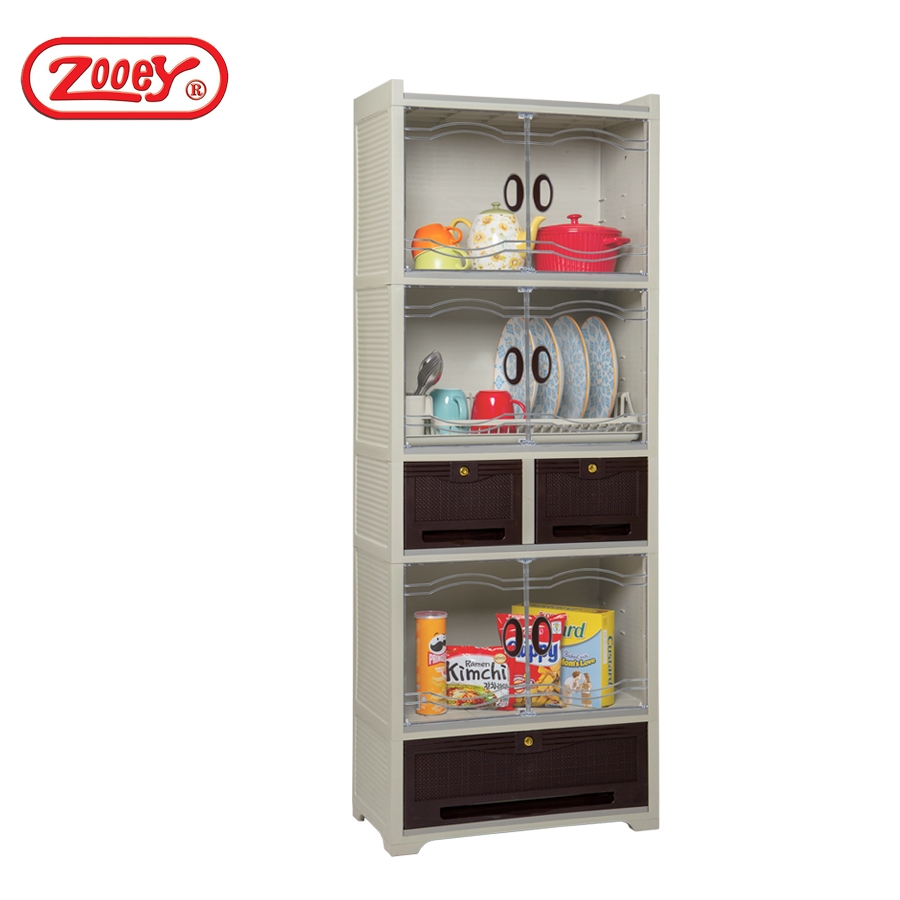 Zooey Master Deluxe Tone Dish Cabinet Stock MD-909 Shopee