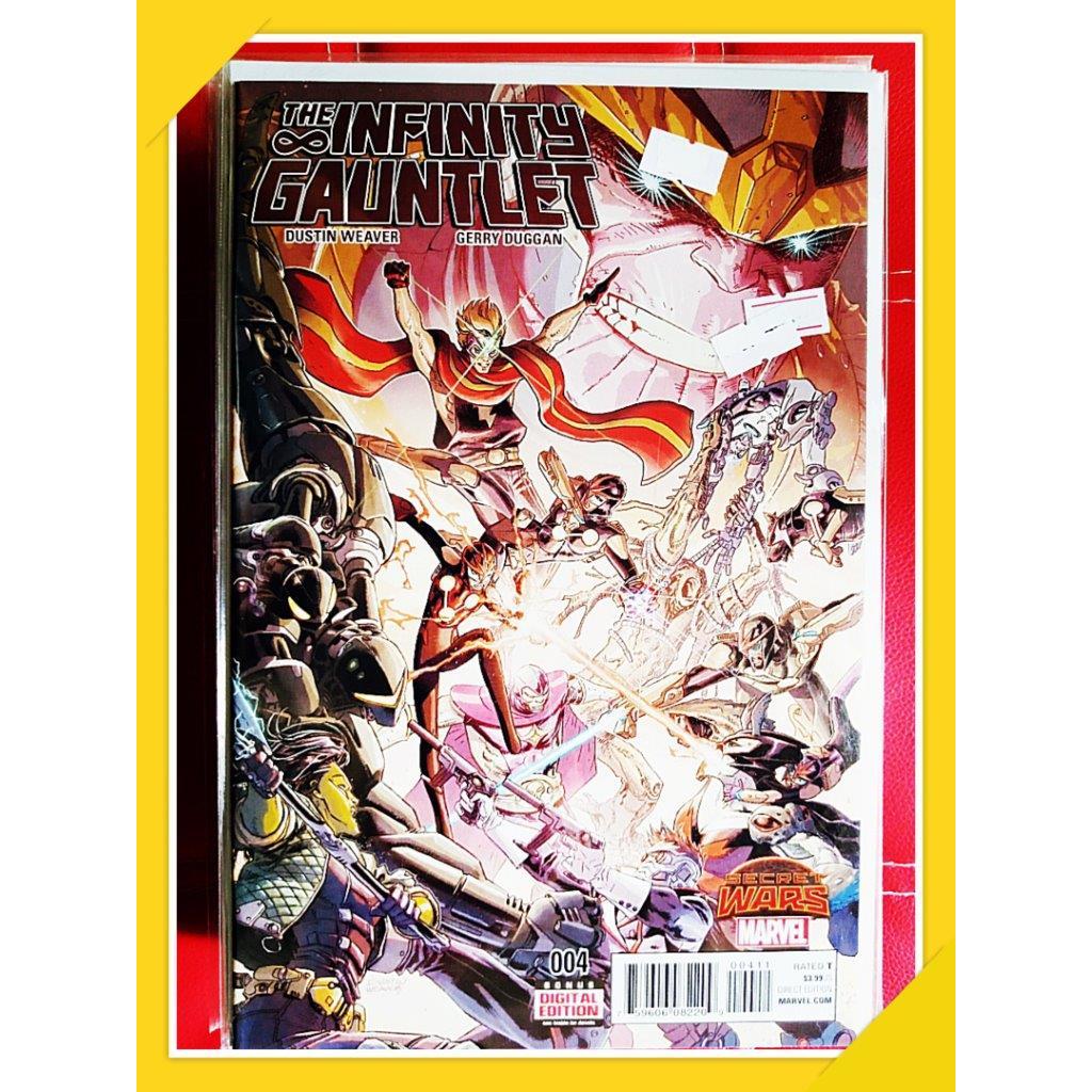 Infinity Gauntlet 4 Marvel Comic Book VF 2015 ft. Thanos | Shopee ...