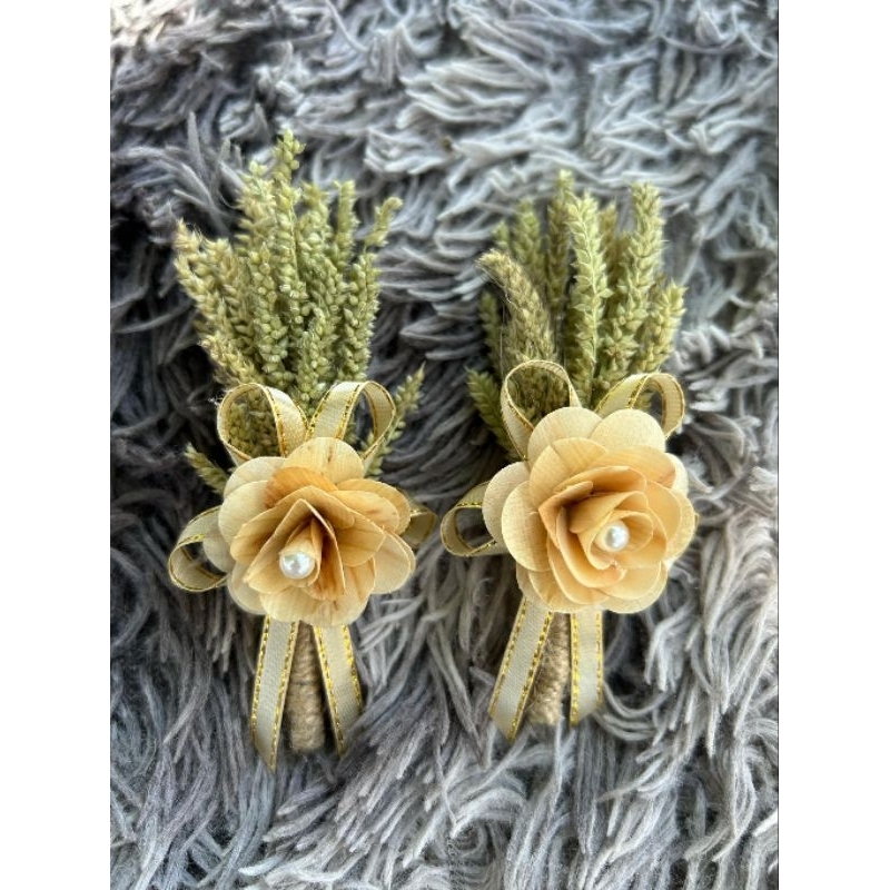 Chest corsage with lining ribbon | Shopee Philippines