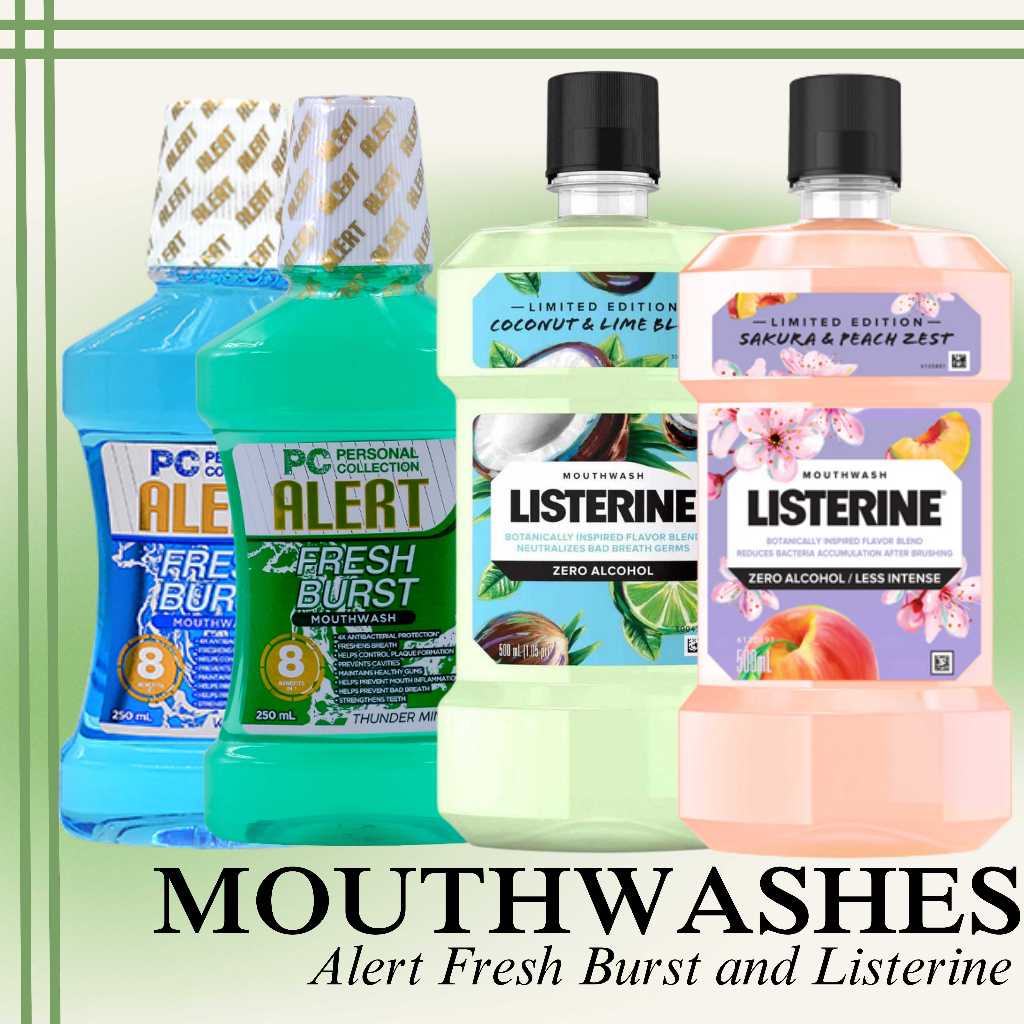 Personal Collection Alert Fresh Burst Thunder Mint and Winter Blast and ...