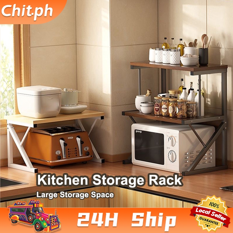 CHIT Kitchen 1/2 Layer Rack Modern Style Large Capacity Oven Rack ...