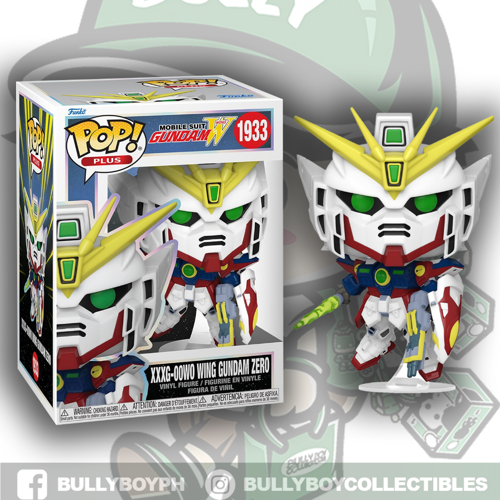 Funko POP! Plus: MobileSuitGundam Wing -XXXG-00W0 Wing Gundam Zero 1933 ...