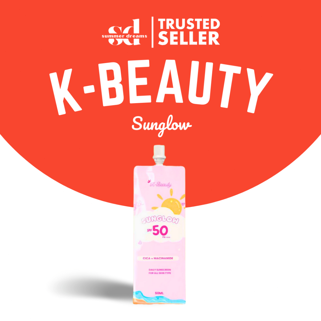 K-Beauty by Meldhen Sunglow Sunscreen SPF 50 Kbeauty Sunscreen | Shopee ...