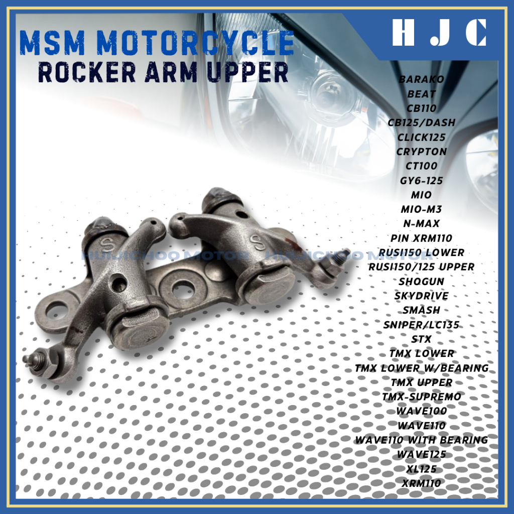 MSM motorcycle rocker arm barako,beat, cb110,cb125/dash,click ...