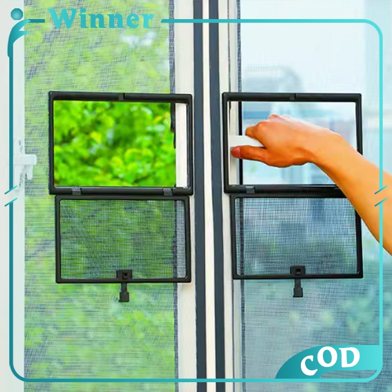 Magnetic Window Screen with Handle Small Window Opener Mosquito Window ...