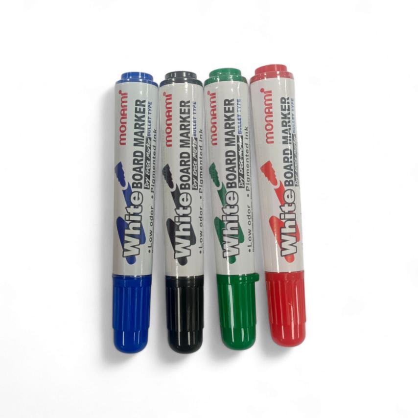 Whiteboard Marker Monami Brand Bullet Type Dry Ease Marker Whiteboard ...