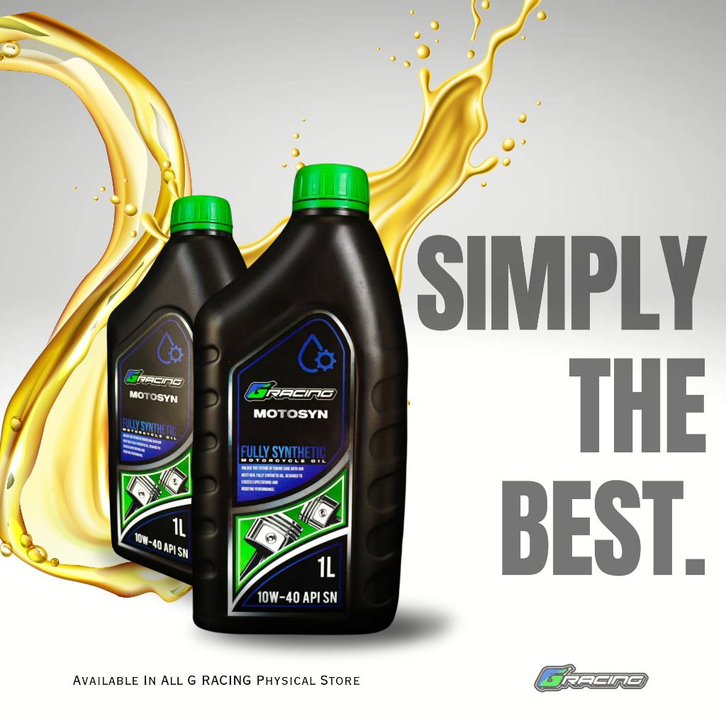 GRACING OIL MOTOSYN SAE 10W40 API SN | Shopee Philippines