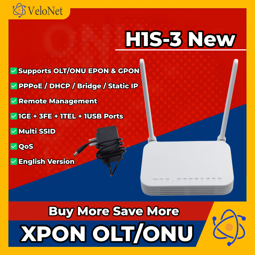 Brand New Casing H1s-3 XPON Wi-Fi Modem (EPON & GPON Compatible ...