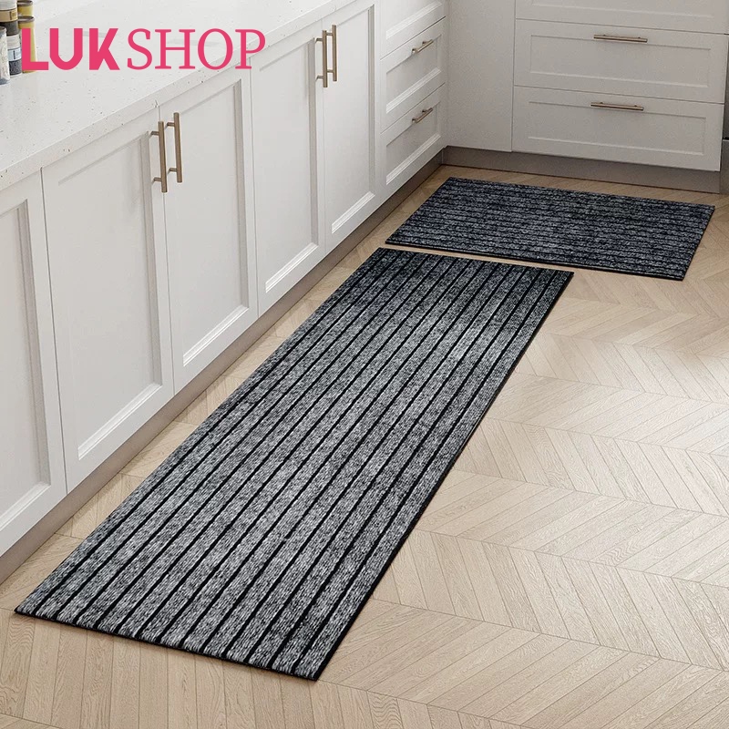 LUK Kitchen Floor Mat 2in1 Long Water Absorbent Mat Non-Slip Home ...