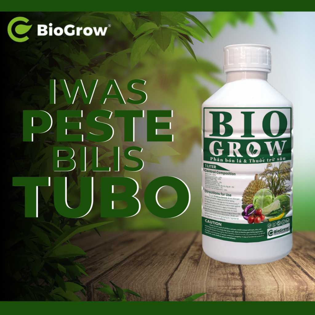 BIOGROW organic 2 in 1 Foliar Fertilizer & Insecticide 500ML - 3LITERS ...