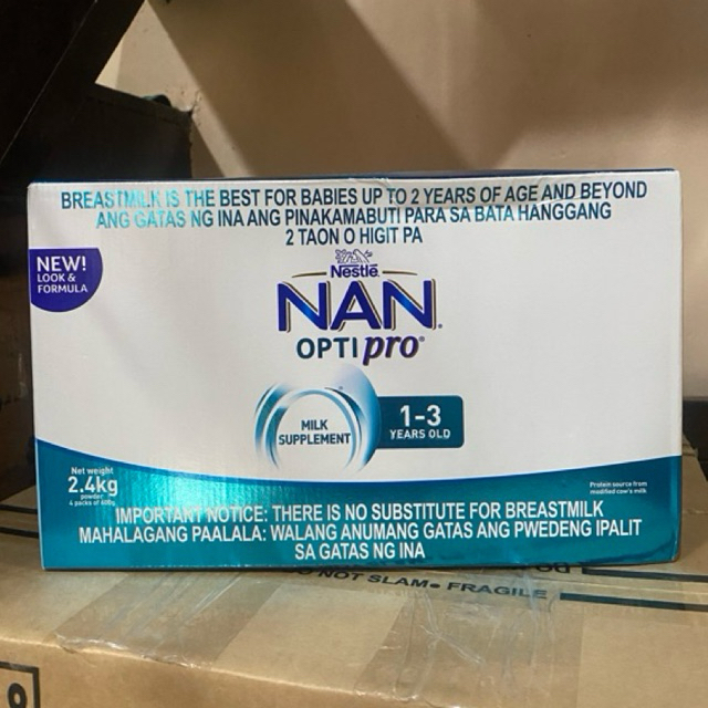 Nan Optipro 1-3 years old 2400g | Shopee Philippines