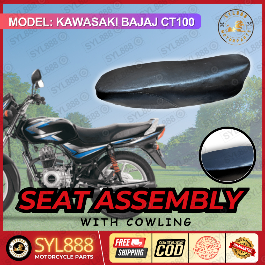 SYL888 Seat Assy For Bajaj CT100 Motorcycle Modified Assembly Seat With ...