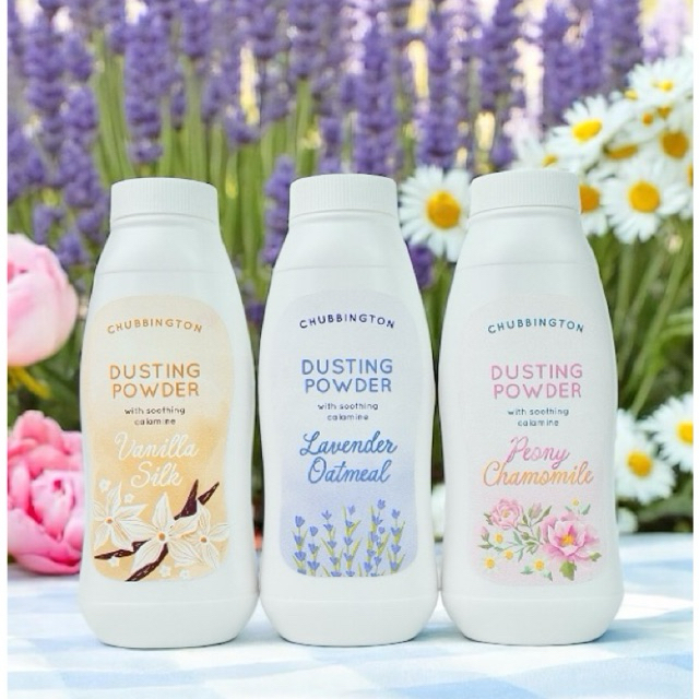 Chubbington Perfumed Dusting Powder with Calamine 100g Limited Edition ...
