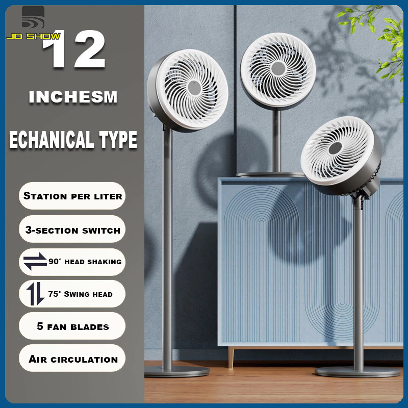 Electric Fan Stand Fan Air Circulator Fan With Remote Control Wall ...