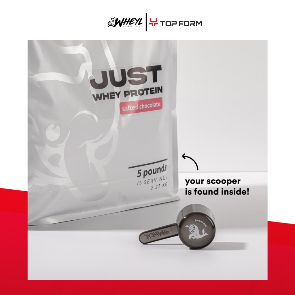 Wheyl Nutrition Just Whey Protein Fiver 5lbs / Pure Whey Protein - With ...