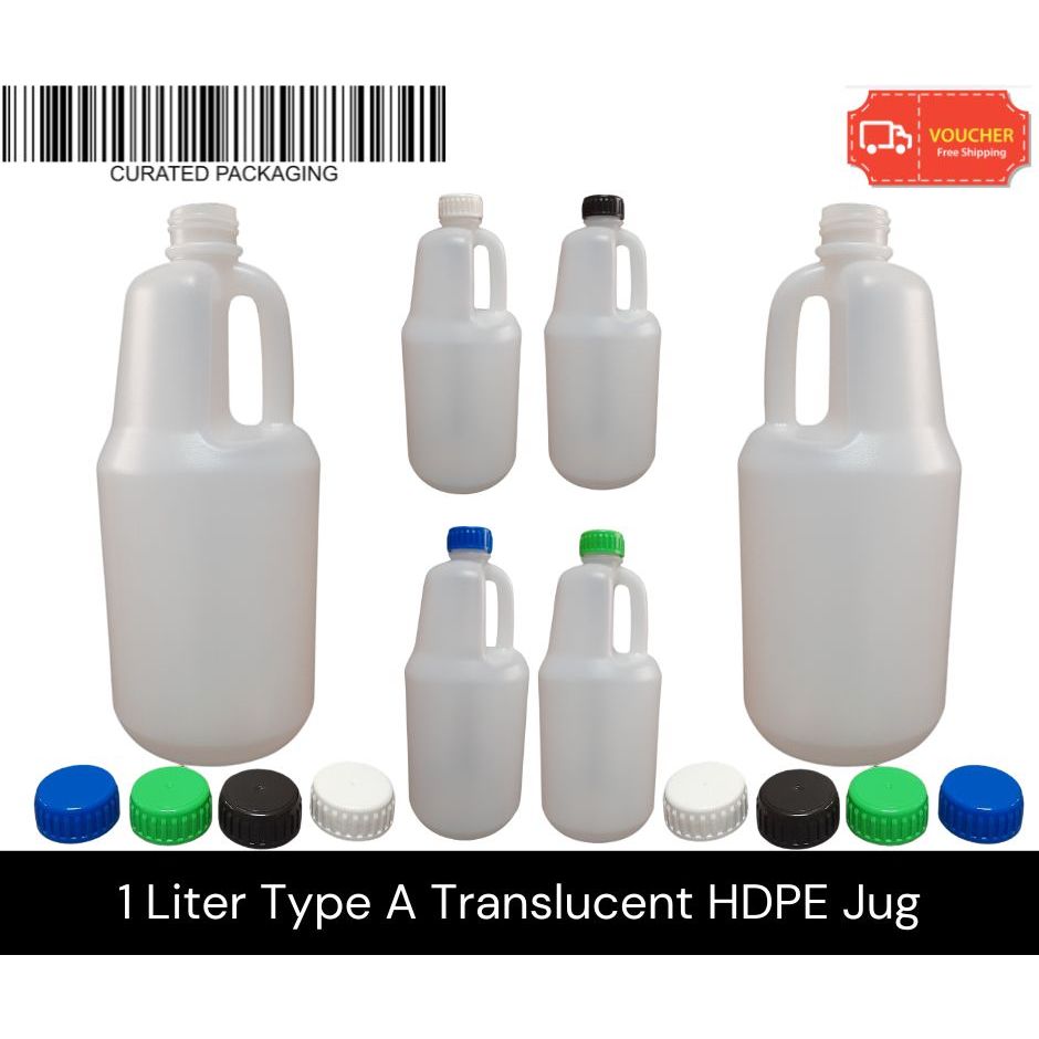 BULK LISTING: BRAND NEW 1 Liter Type A Condiments Jug HDPE Container ...