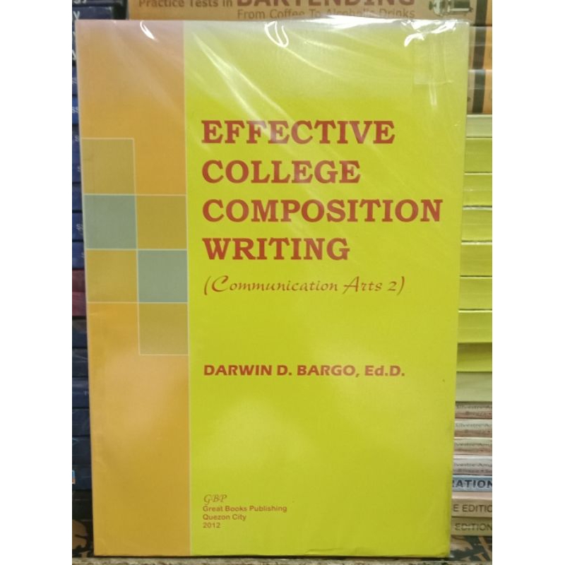 EFFECTIVE COLLEGE COMPOSITION WRITING | Shopee Philippines